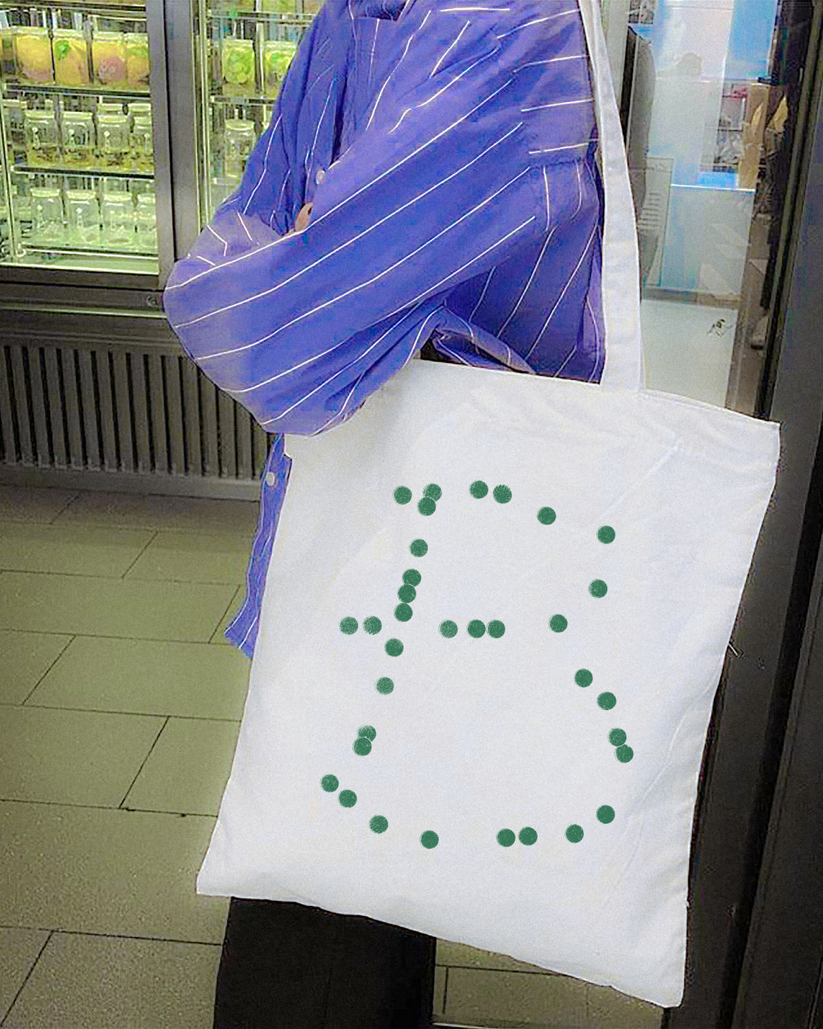 AB Tote Bag (White)