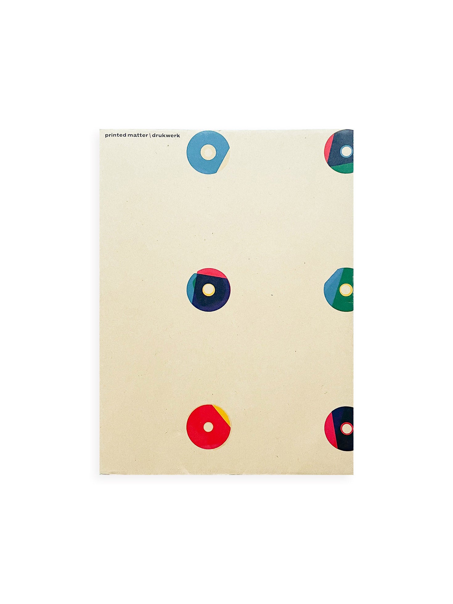 printed matter / drukwerk / Karel Martens - 本 屋 青 旗 Ao