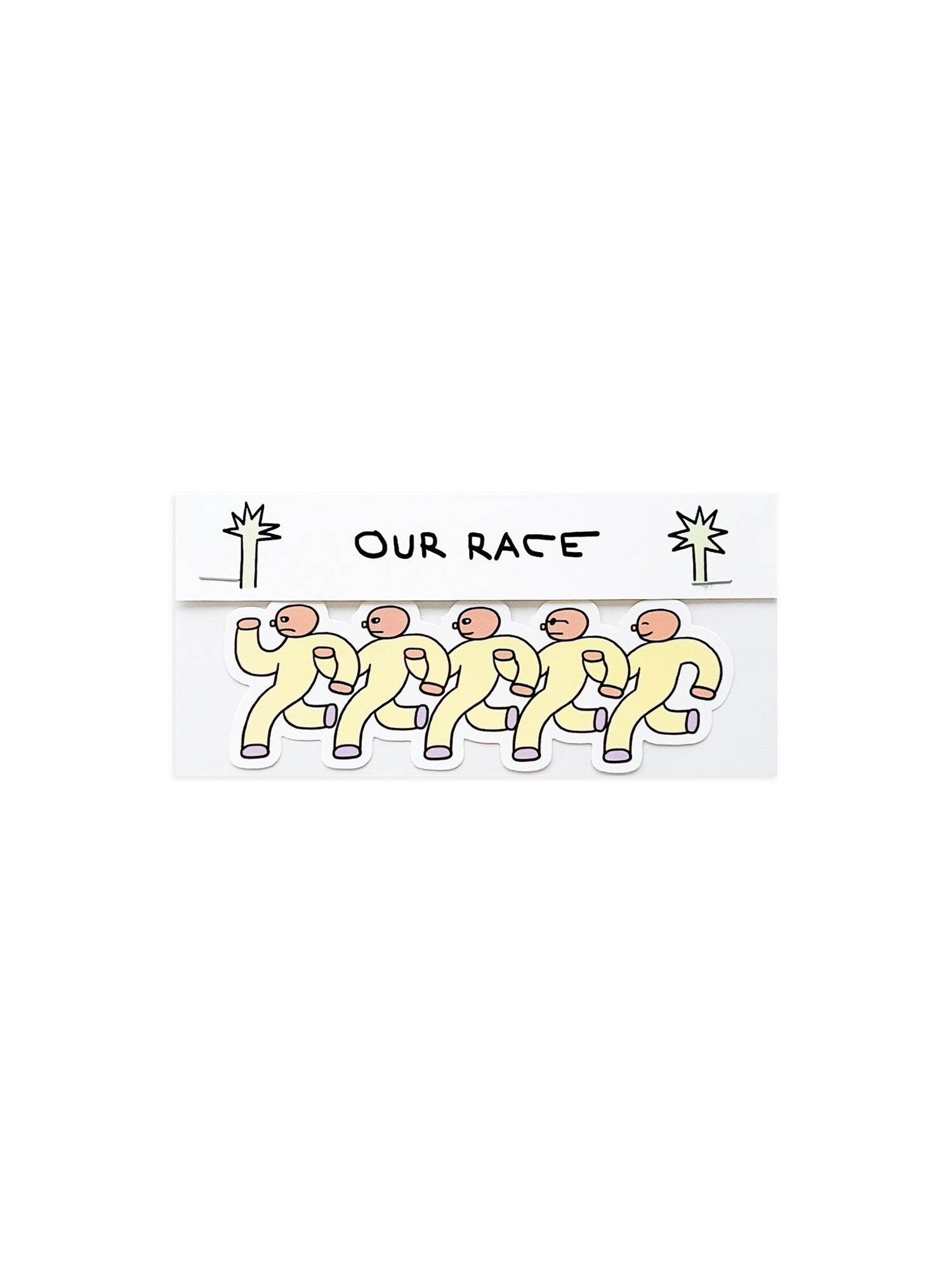 Sticker: Our race / Kim Sujin