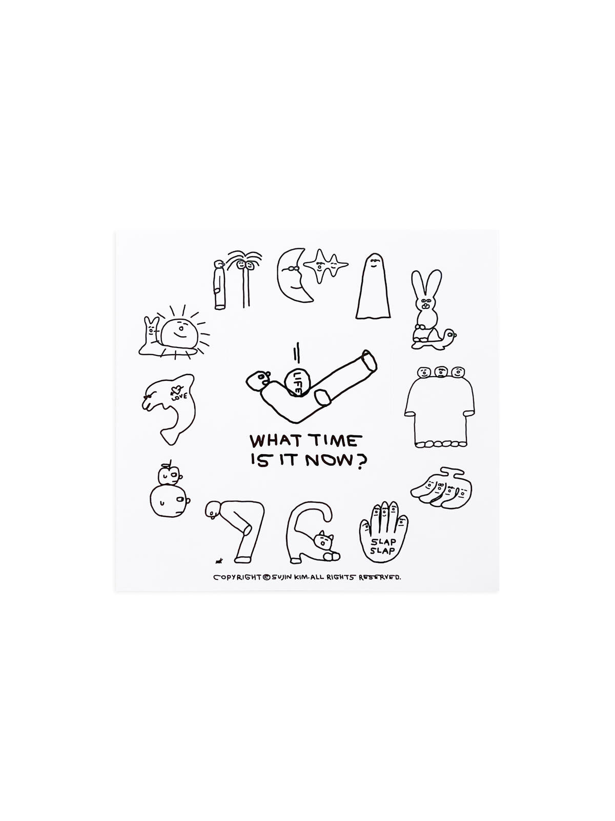 Sticker: What time is it? / Kim Sujin