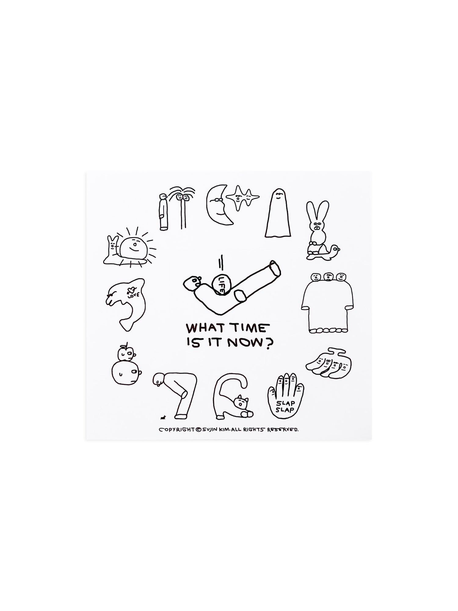 Sticker: What time is it? / Kim Sujin