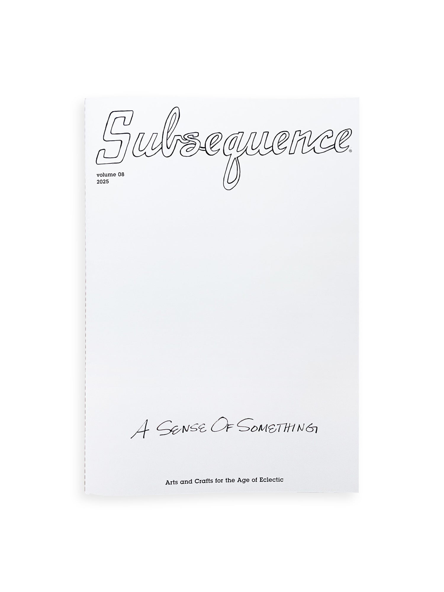 Subsequence  volume 08