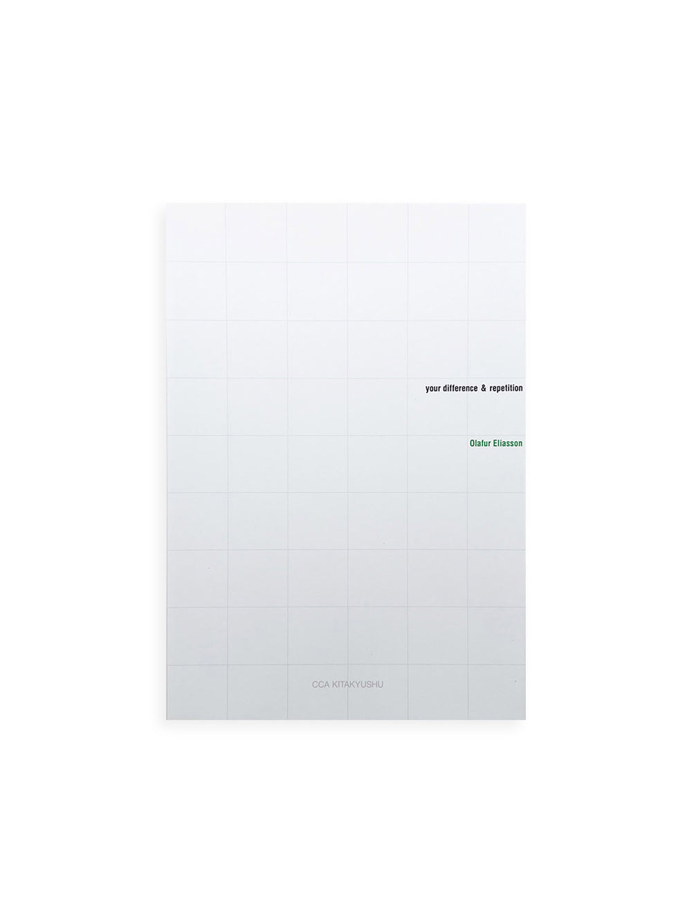 your difference & repetition / Olafur Eliasson