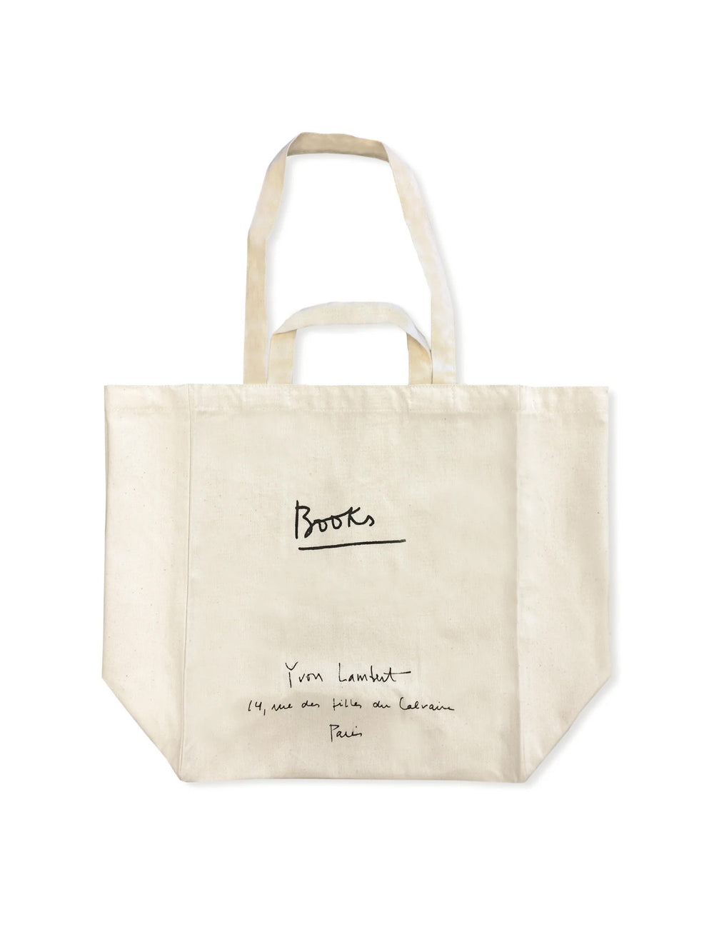 Yvon Lambert Tote Bag (Large / White)